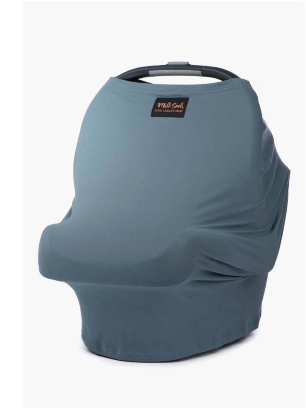 Milk Snob Luxe 5-in-1 Cover Jade Green Nursing Car Seat Cover